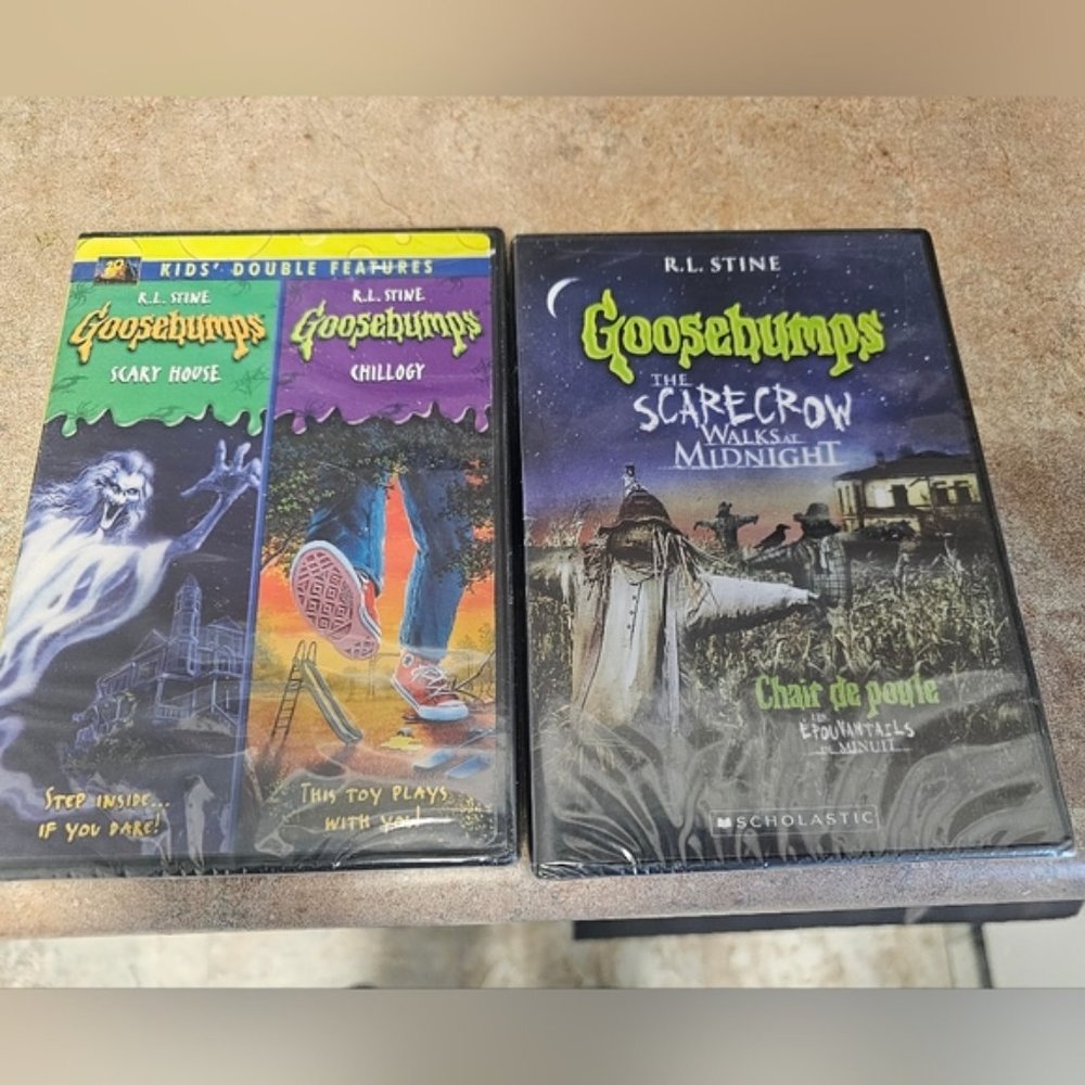 New Goosebumps DVDs Set of 2